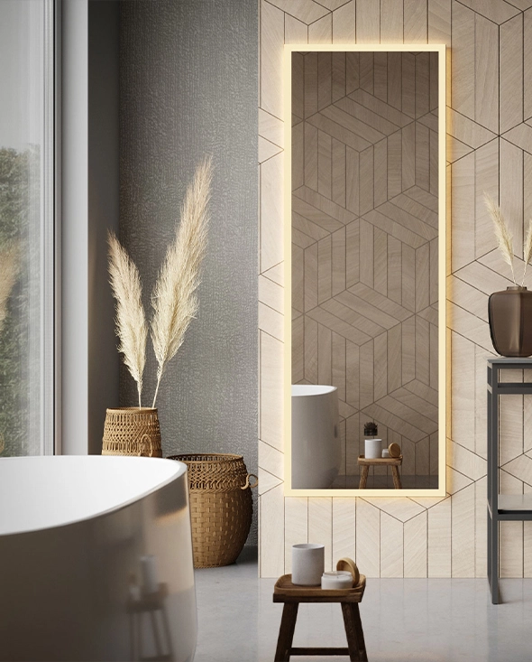 Op maat gemaakte paspoortspiegel Op maat gemaakte paspoortspiegel